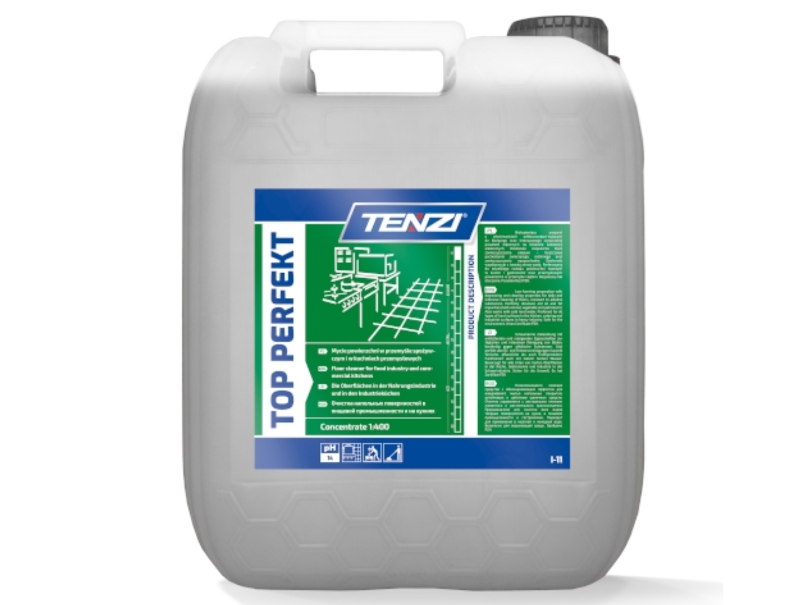 TOP PERFEKT I11 Tenzi 10l Intensywne mycie